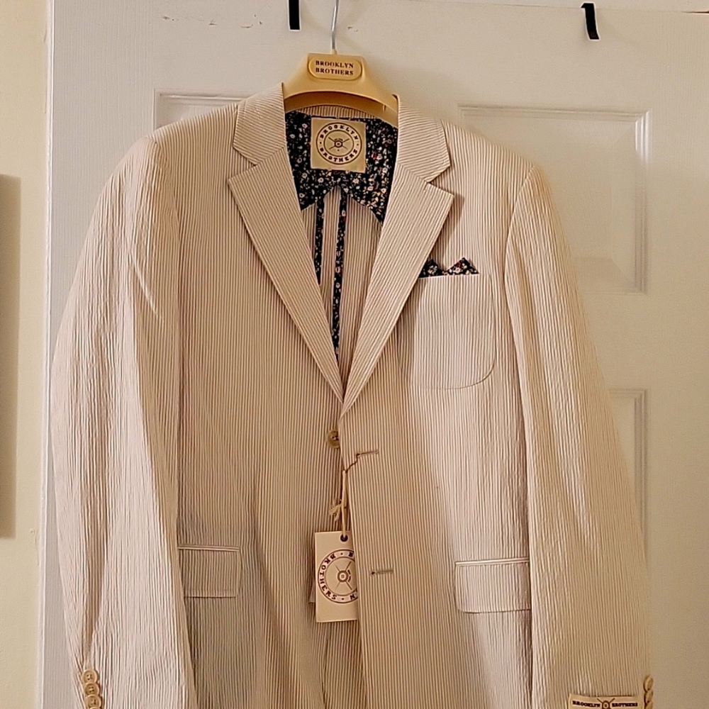 Seersucker Boys Blazer